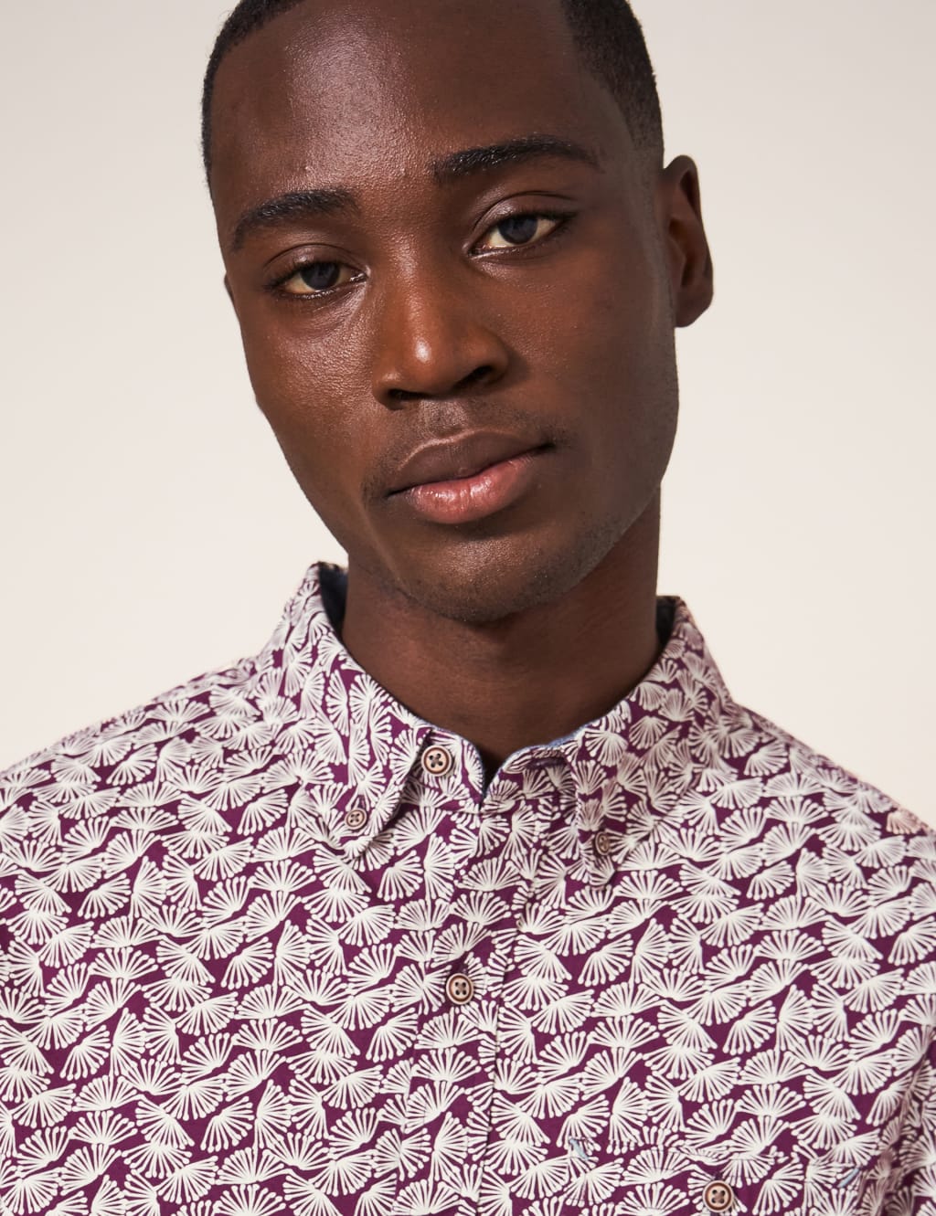 Pure Cotton Dandelion Print Shirt image 5