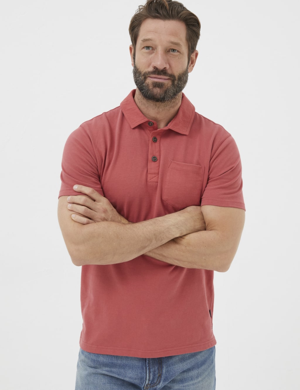 Pure Cotton Polo Shirt