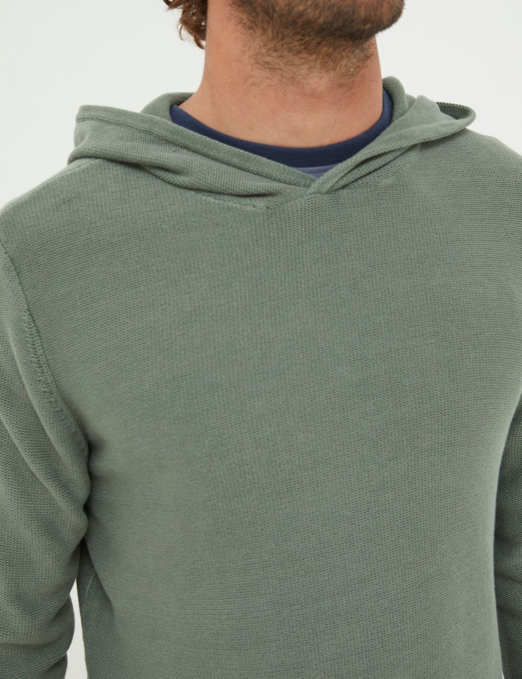 Pure Cotton Knitted Hoodie image 5