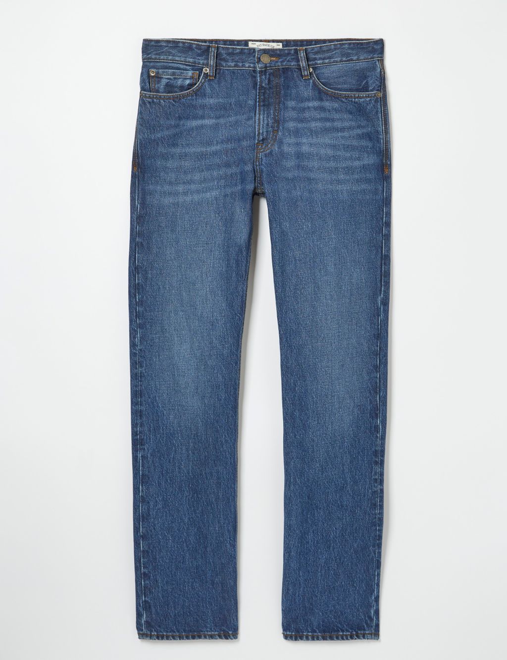 Pure Cotton Straight Fit Jeans image 2