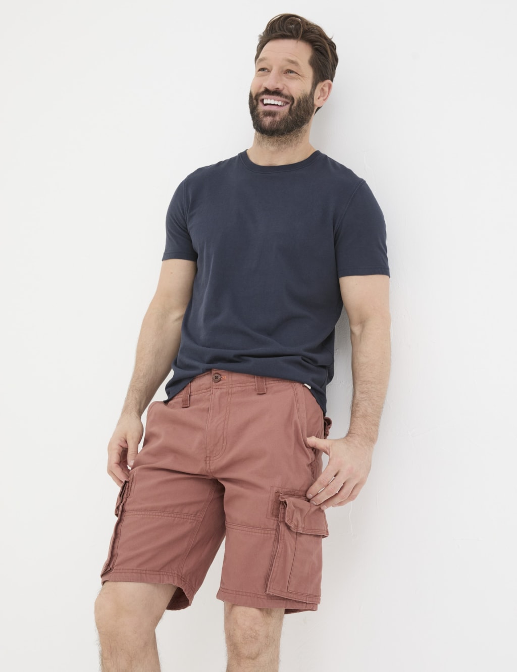 Pure Cotton Cargo Shorts