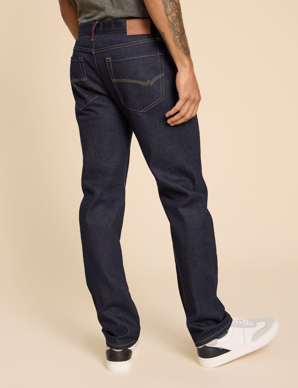 Straight Fit 5 Pocket Jeans image 4