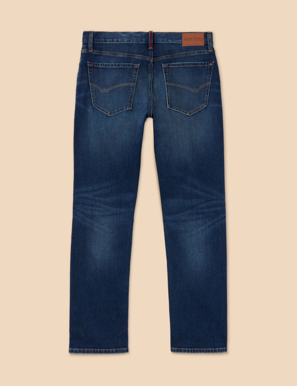 Straight Fit 5 Pocket Jeans image 6
