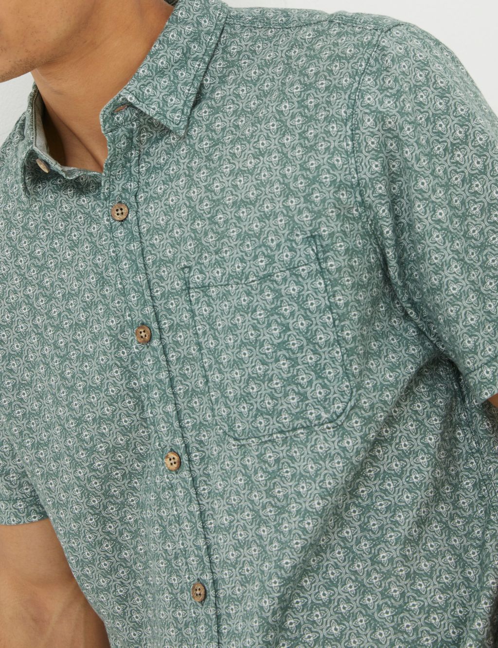 Pure Cotton Printed Shirt image 4