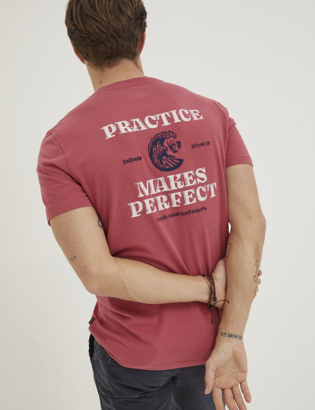Pure Cotton Surf Graphic T-Shirt image 2