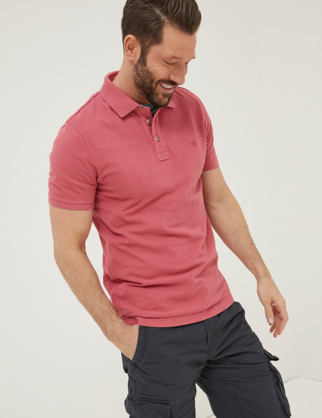 Organic Cotton Pique Polo Shirt image 1