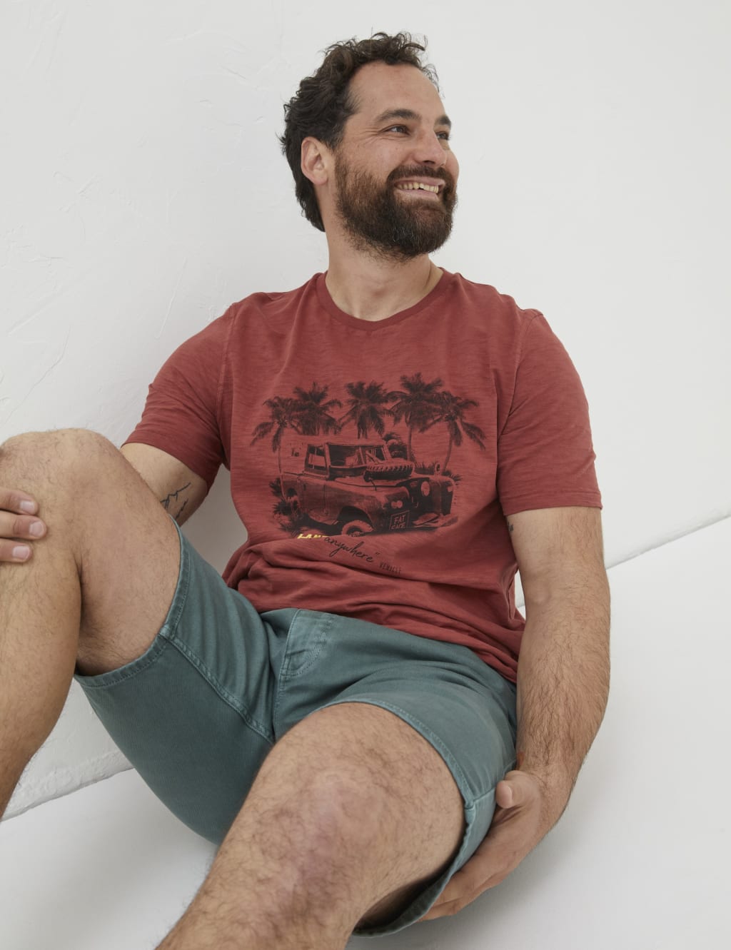 Pure Cotton Land Rover™ Graphic T-Shirt image 2