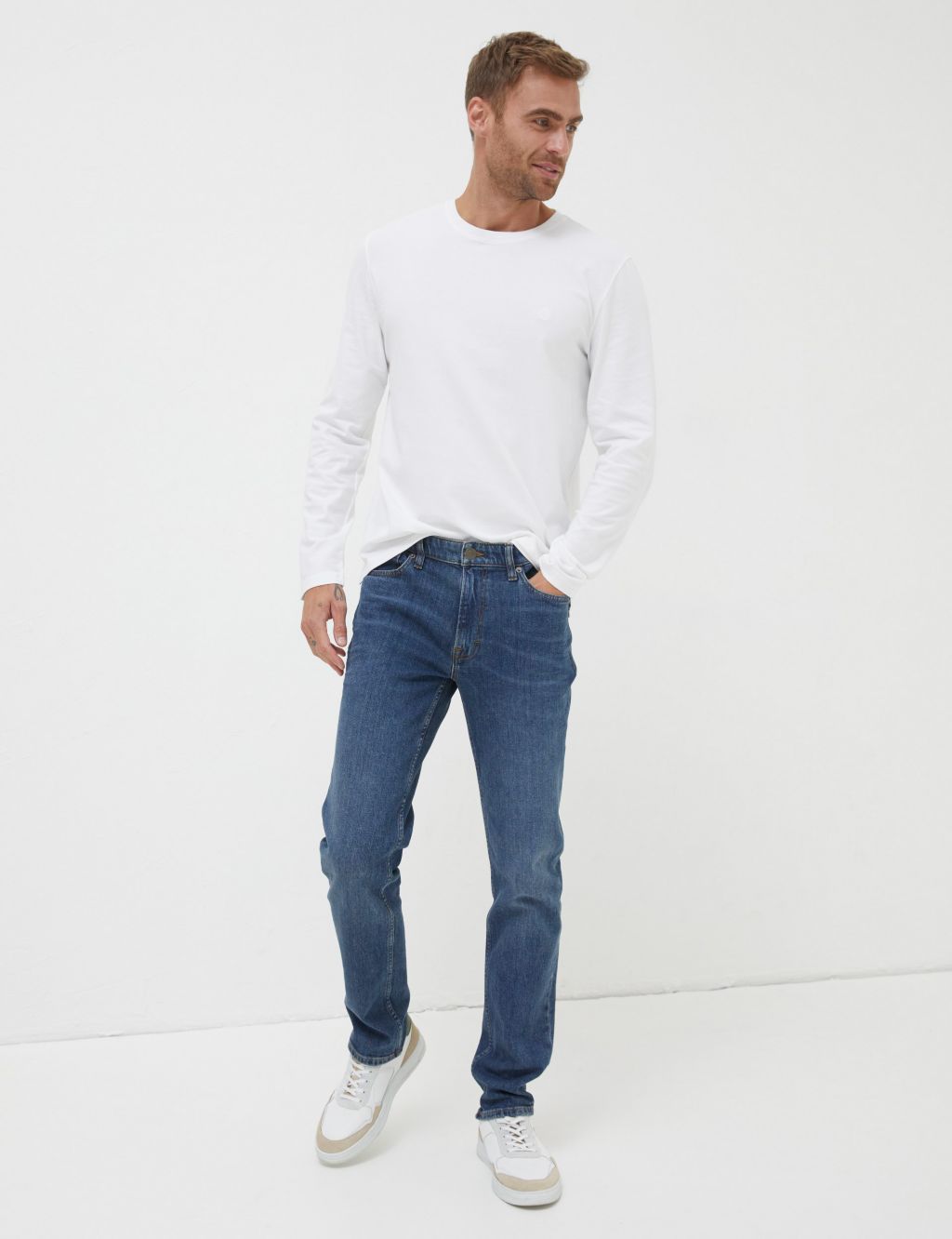 Slim Fit 5 Pocket Jeans