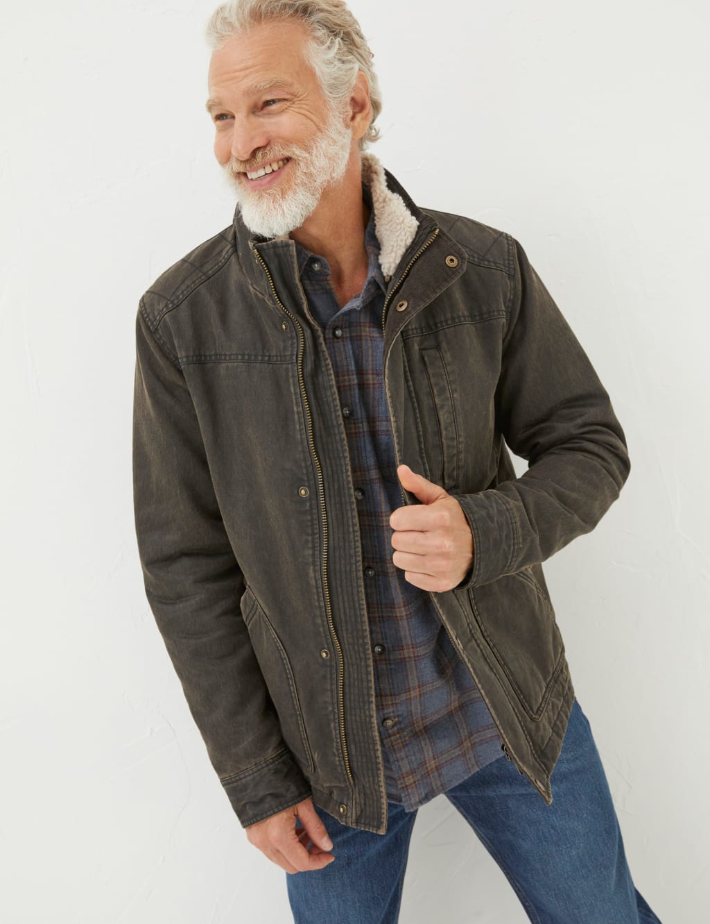 Big Tall Utility Jackets M S