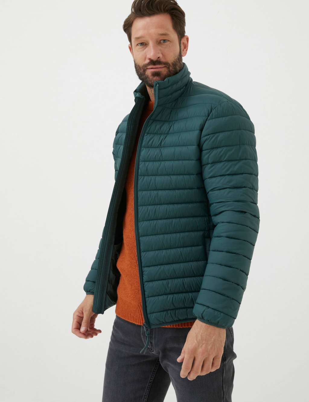 Mens puffer outlet jacket tall