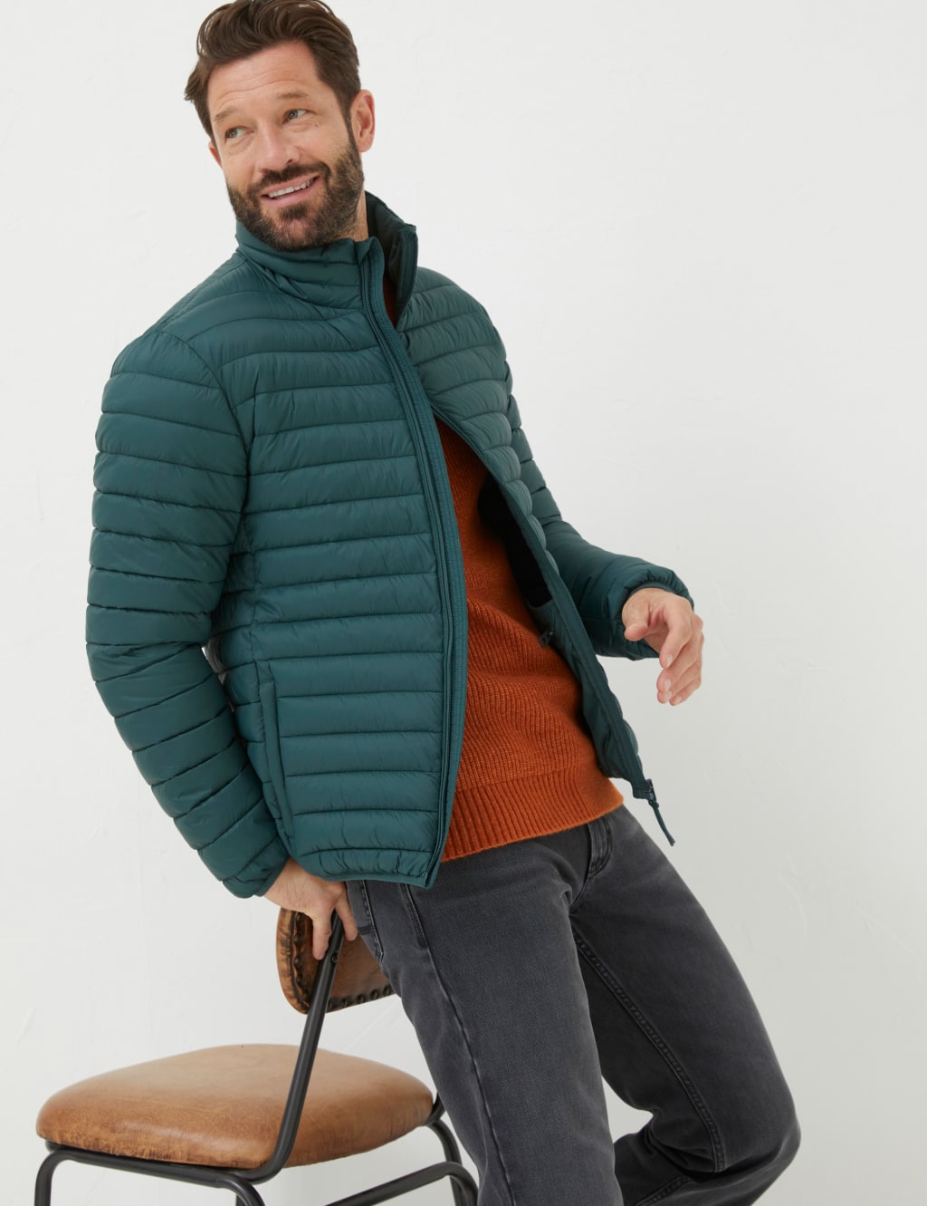 Padded Puffer Jacket image 6