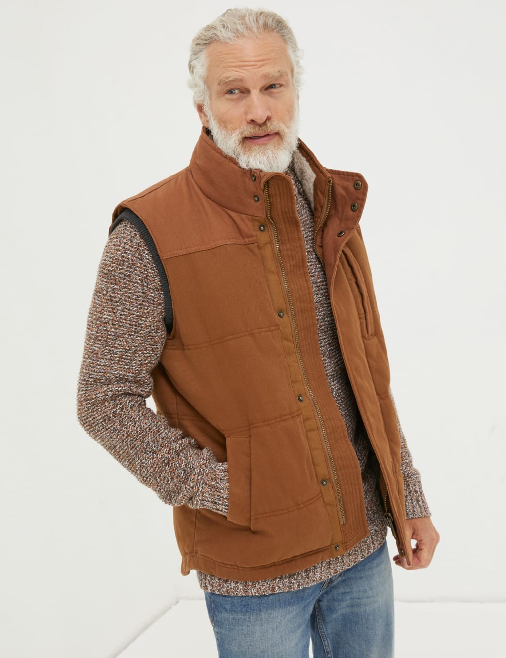 Pure Cotton Padded Gilet image 1