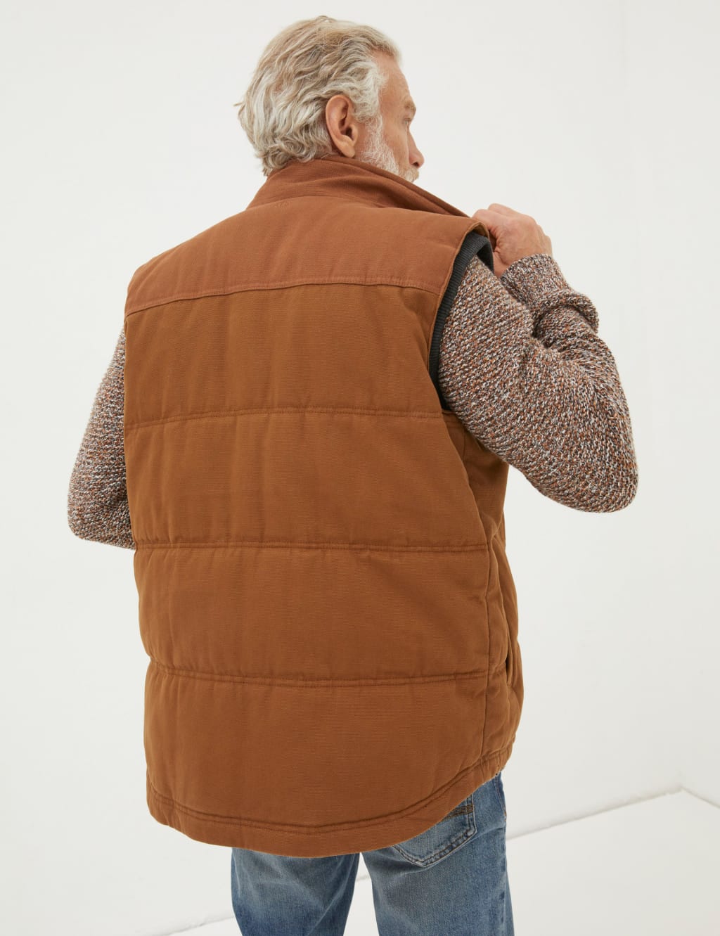 Pure Cotton Padded Gilet image 3