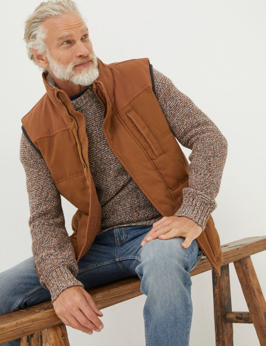 Pure Cotton Padded Gilet image 6