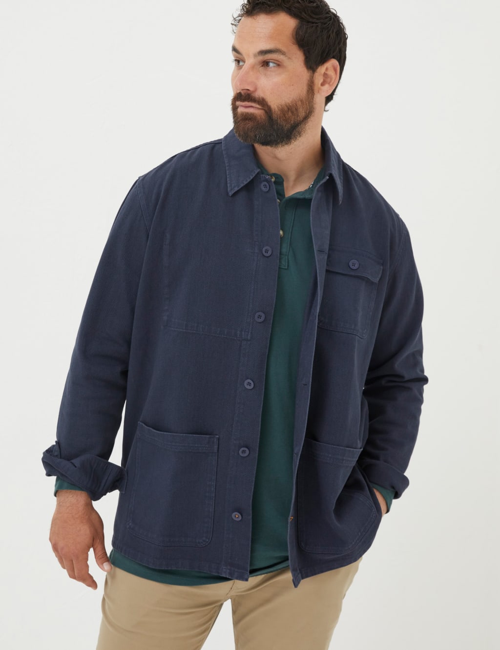 Pure Cotton Utility Jacket image 5