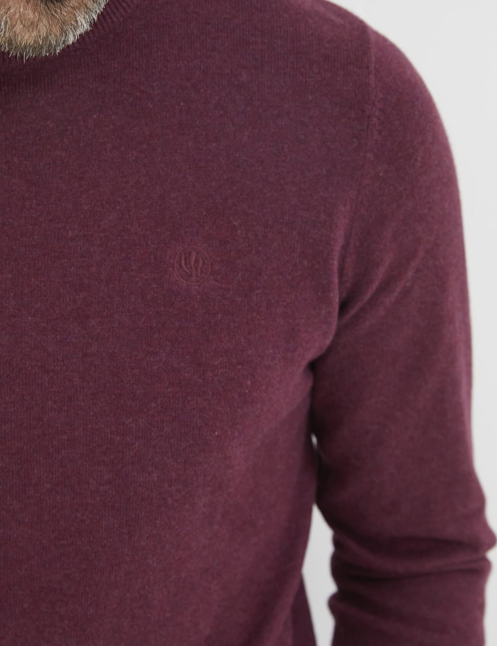 Cotton Rich Crew Neck Jumper image 4
