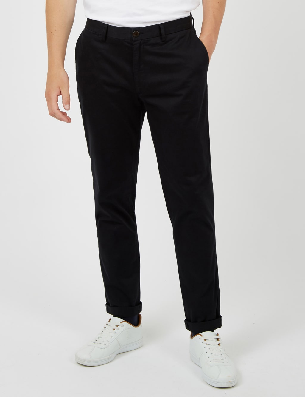 Slim Fit 5 Pocket Chinos image 2