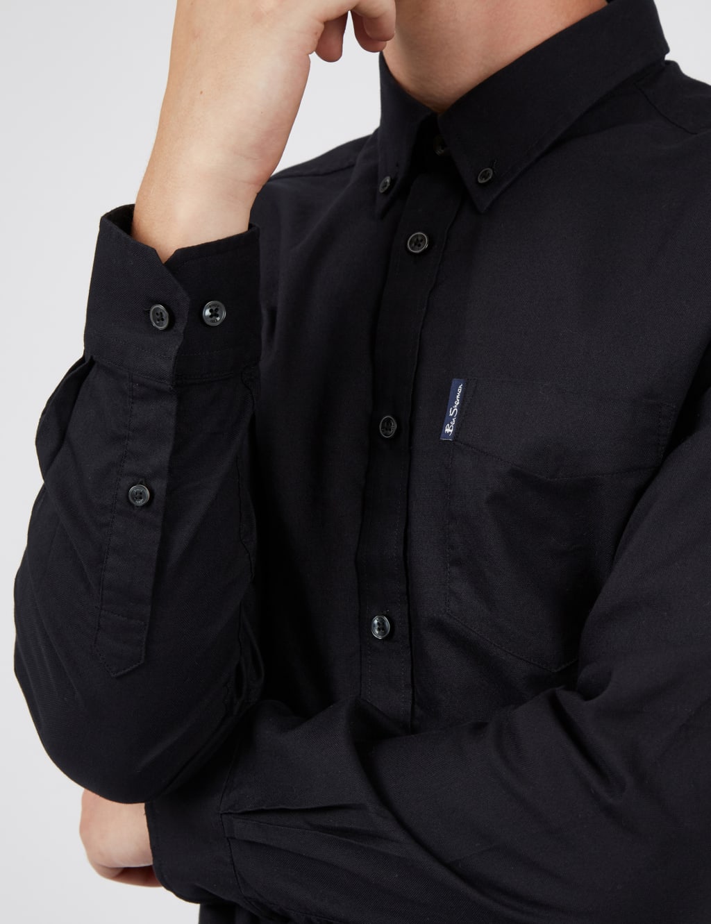 Pure Cotton Oxford Shirt image 5