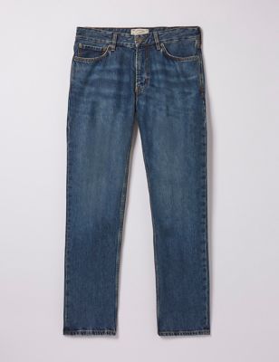 M&S Fatface Mens Straight Fit Jeans