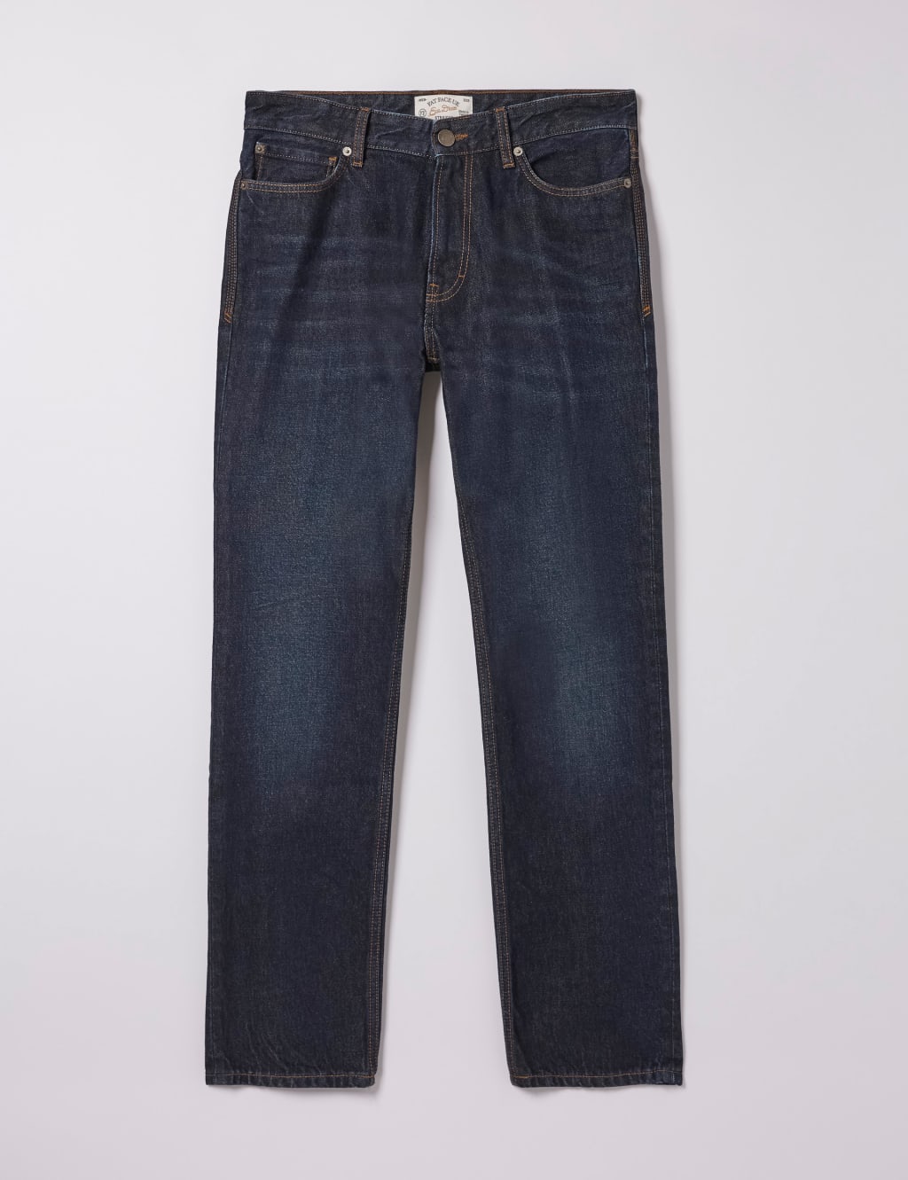 Straight Fit Vintage Wash Jeans image 2