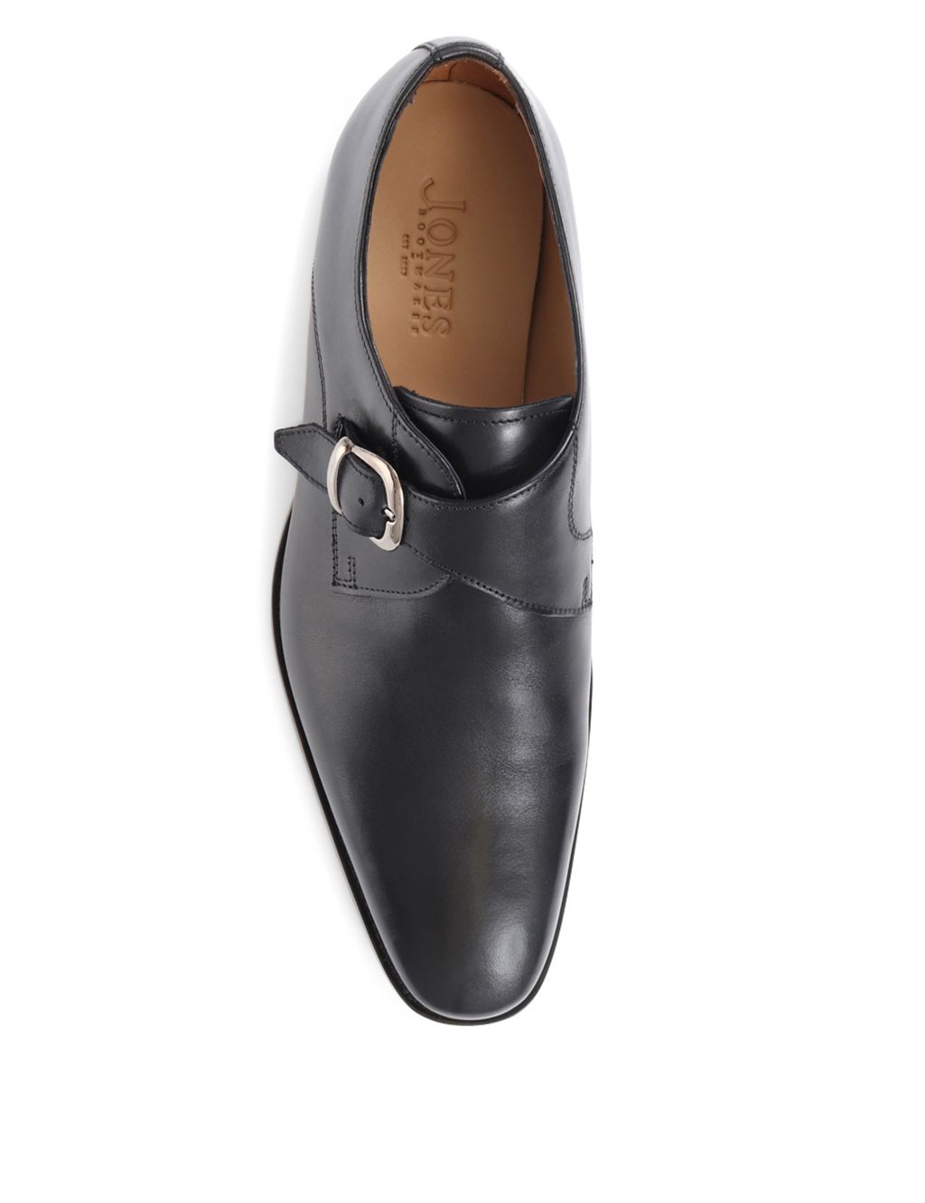 Leather Monk Strap Shoes image 5