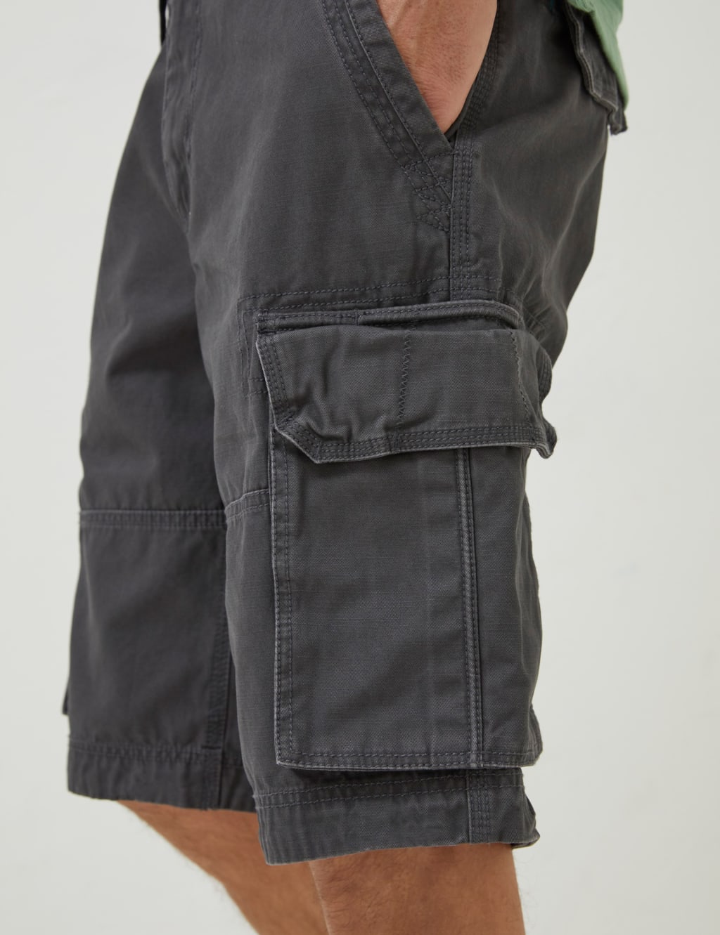 Pure Cotton Cargo Shorts image 3