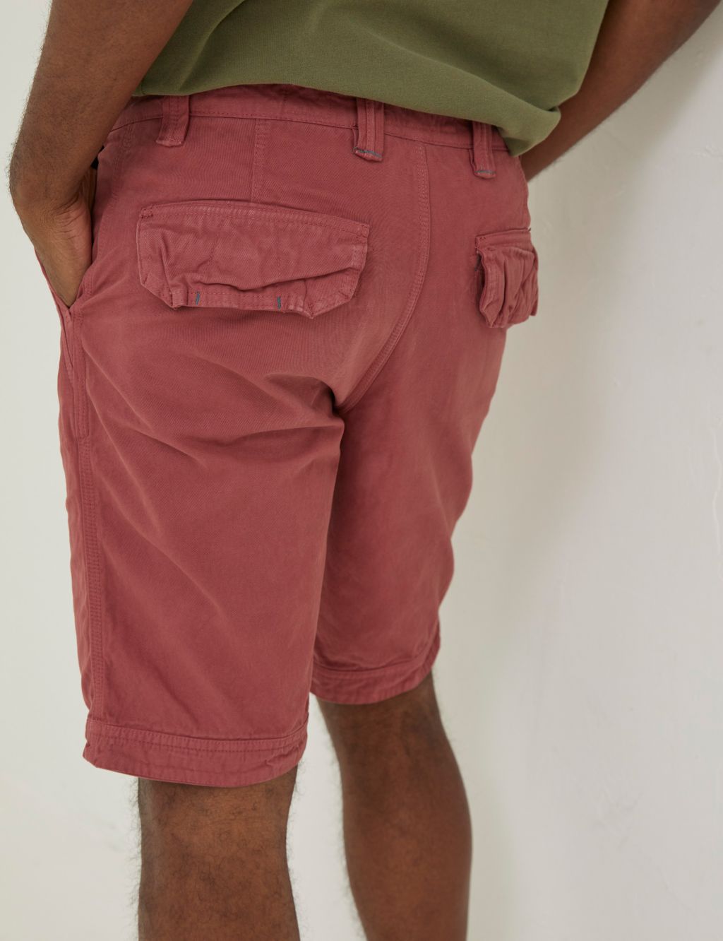 Pure Cotton Flat Front Shorts image 3