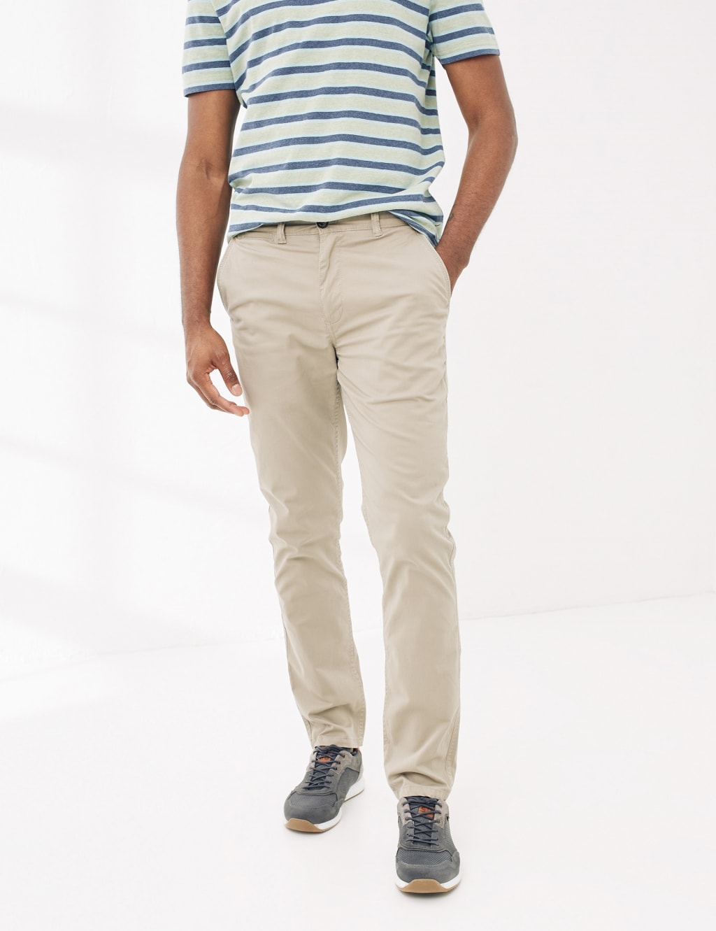 Slim Fit Stretch Chinos image 1