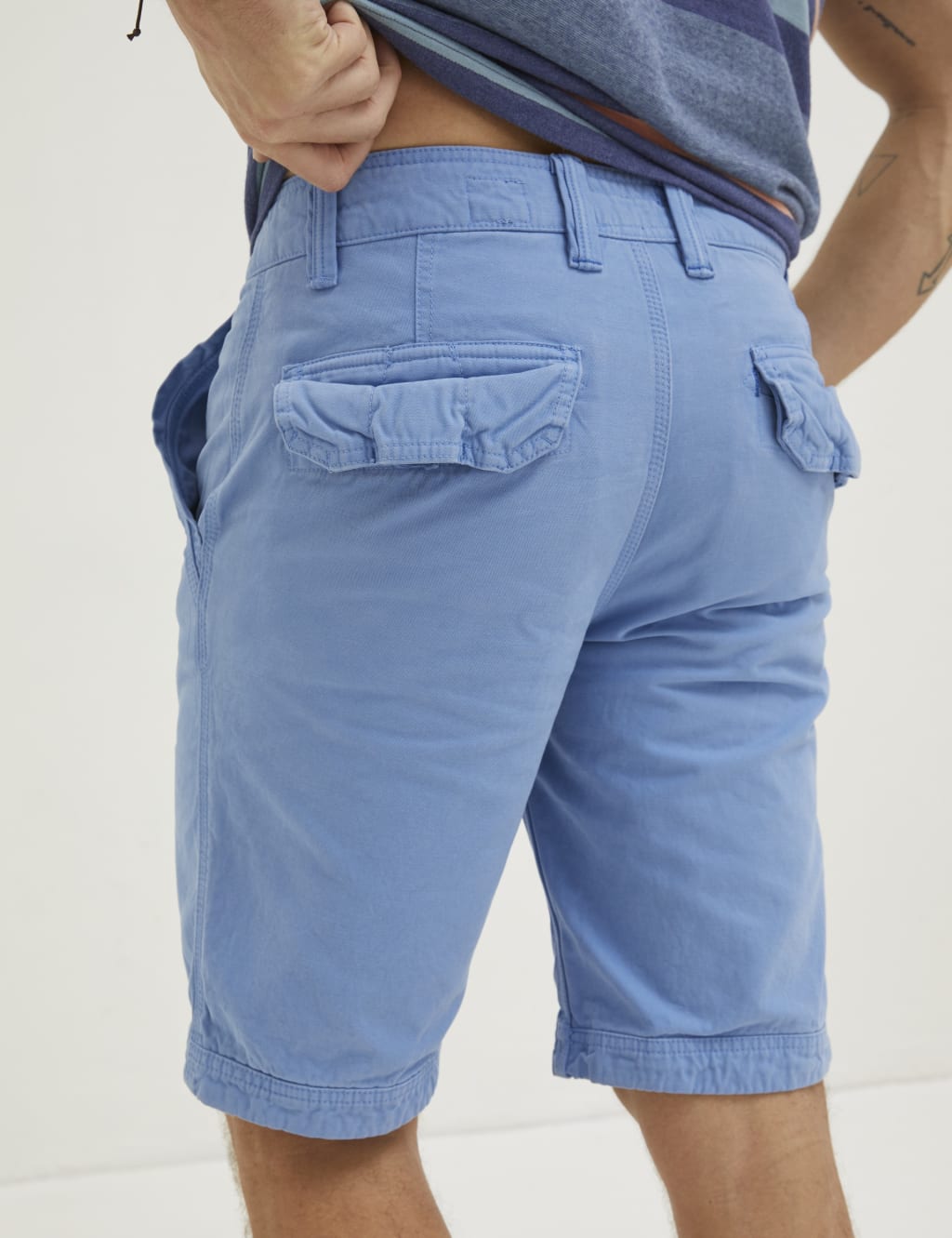 Pure Cotton Flat Front Shorts image 4