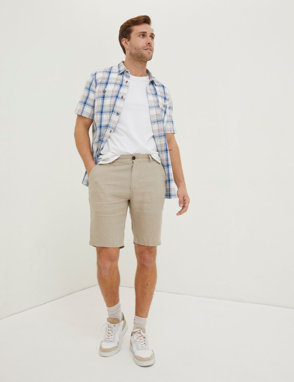 Men’s Linen Shorts | M&S