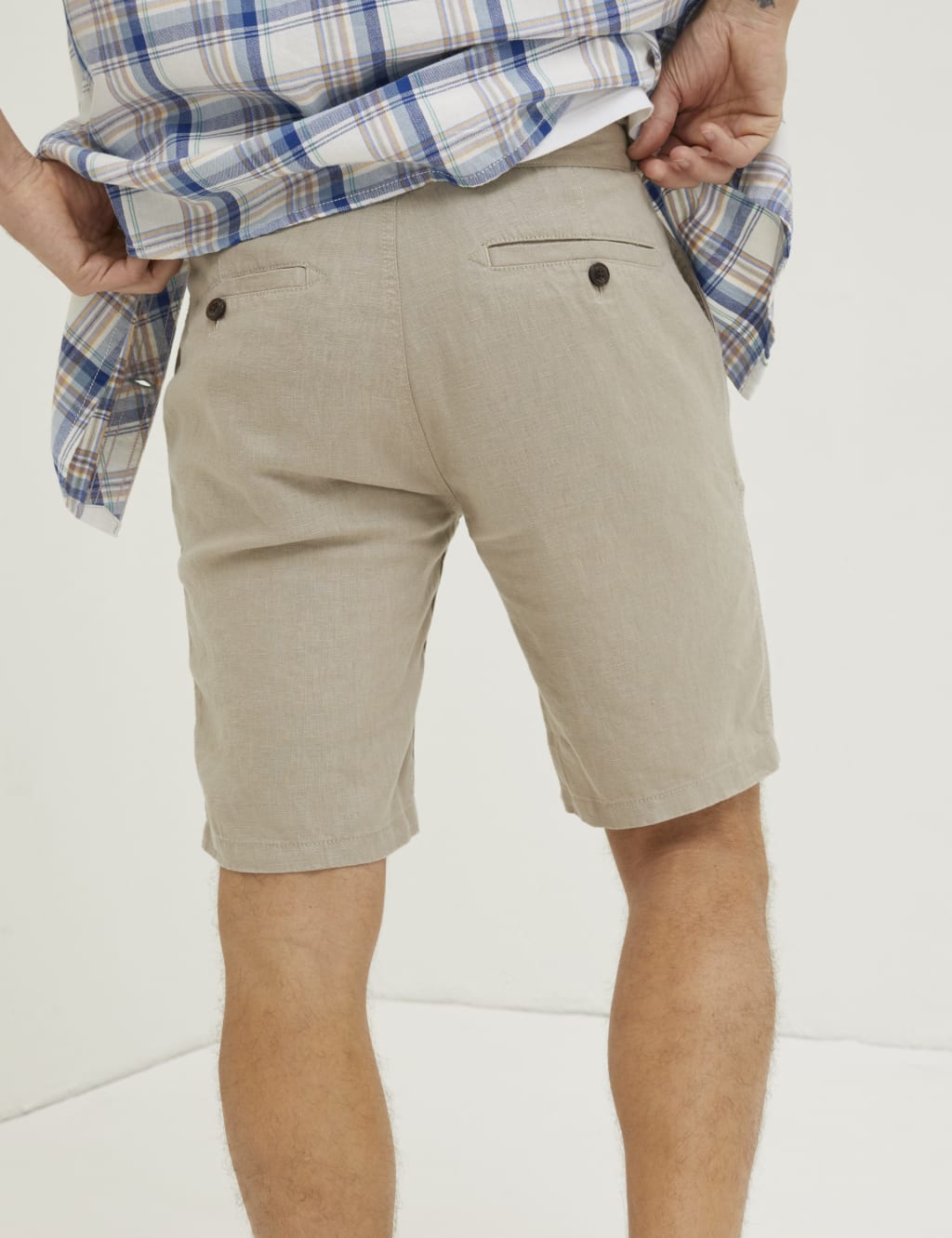 Men’s Linen Shorts M&S