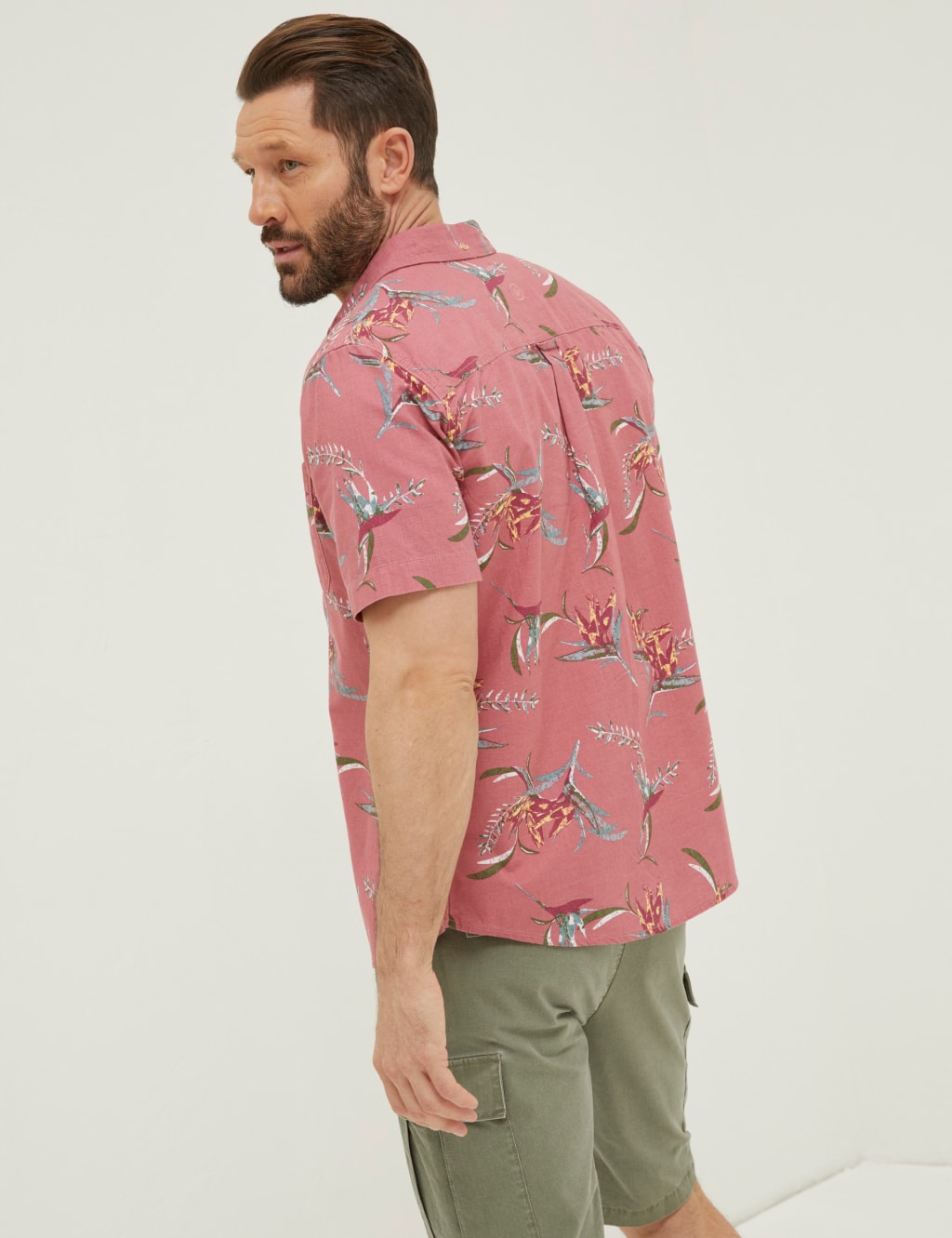 Pure Cotton Floral Shirt image 3