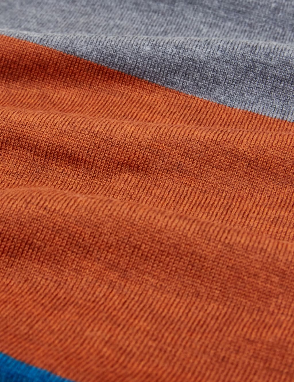 Merino Wool Striped Scarf image 4