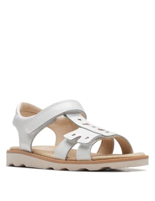Kids' Leather Riptape Sandals (7 Small - 2½ Large)