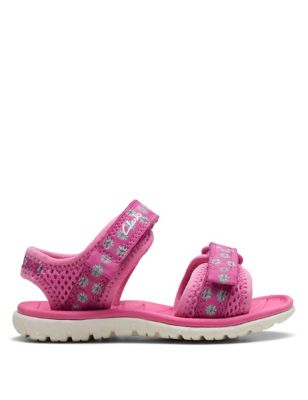 Kids' Floral Riptape Sandals (4 Small - 6½ Small)