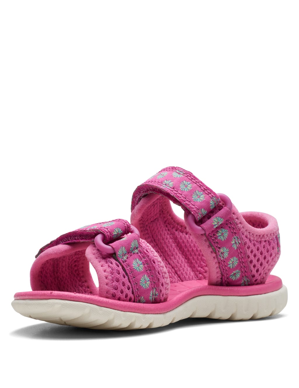 Kids' Floral Riptape Sandals (4 Small - 6½ Small) image 3