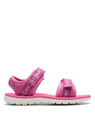 Kids' Floral Riptape Sandals(7 Small - 12½ Small)