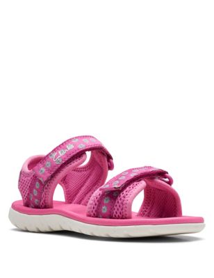 Kids' Floral Riptape Sandals(7 Small - 12½ Small)