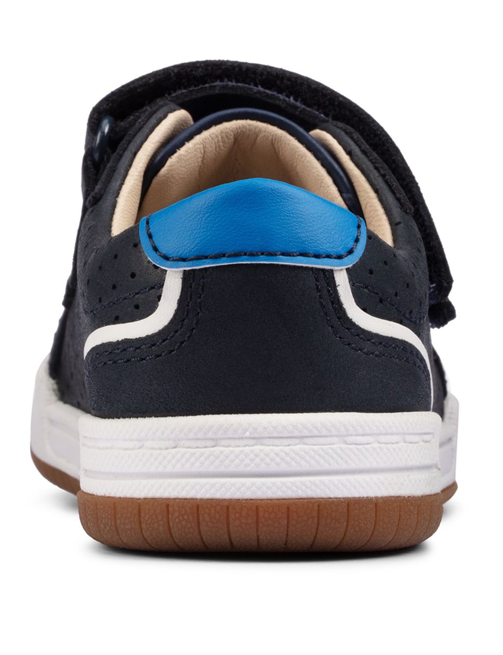 Baby Leather Riptape Trainers (4 Small- 9.5 Small) image 3