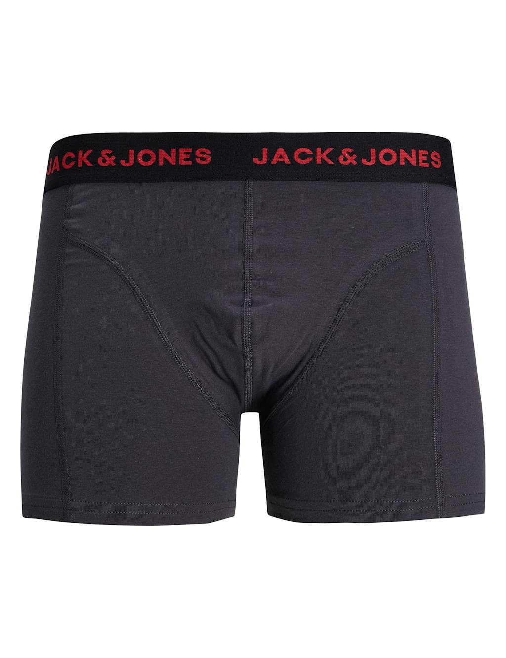3pk Cotton with Stretch Camouflage Trunks (8-16 Yrs) image 3