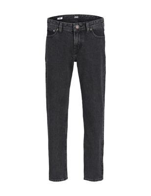 Relaxed Pure Cotton Jeans (8-16 Yrs)