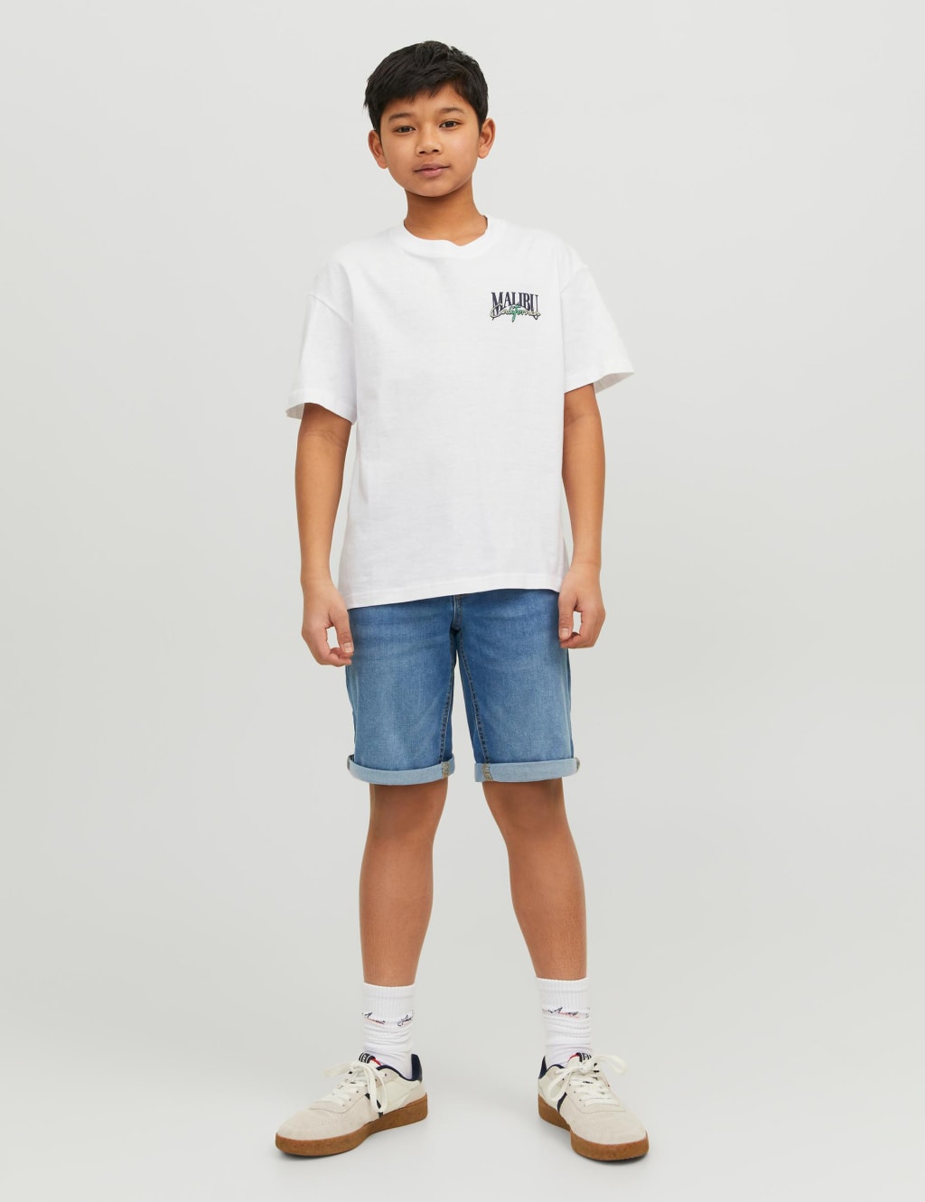 Denim Shorts (8-16 Yrs) image 1