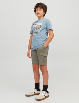 Cotton Rich Cargo Shorts (8-16 Yrs)