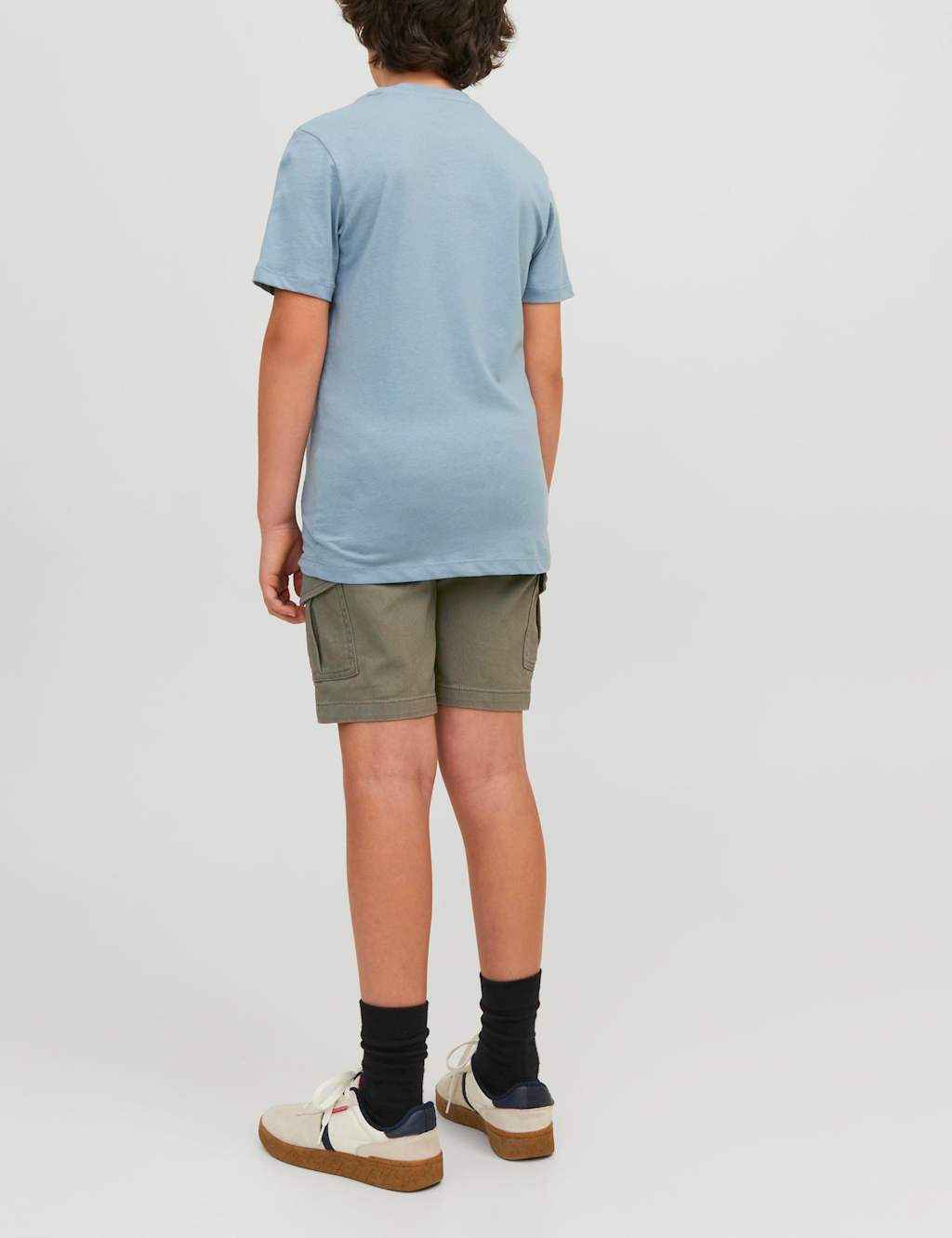 Cotton Rich Cargo Shorts (8-16 Yrs) image 6
