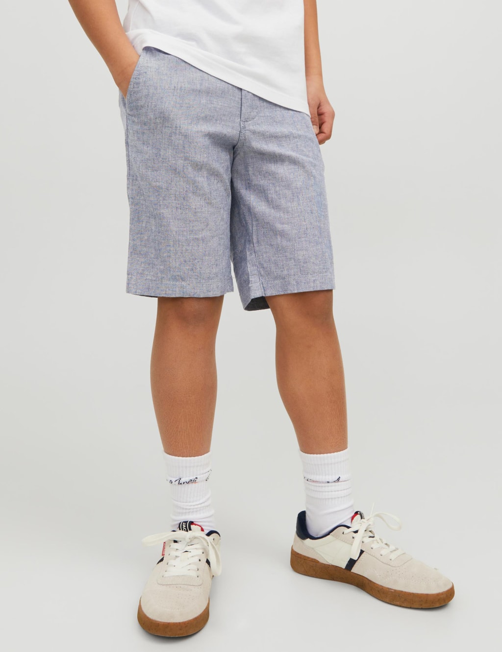 Cotton Rich Chino Shorts (8-16 Yrs) image 4