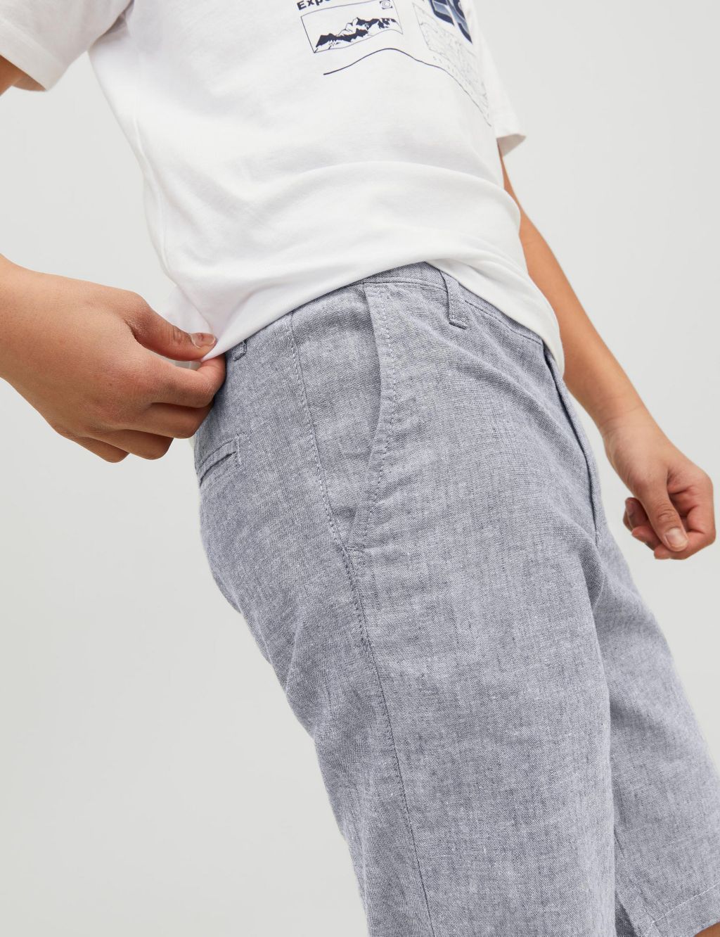 Cotton Rich Chino Shorts (8-16 Yrs) image 5