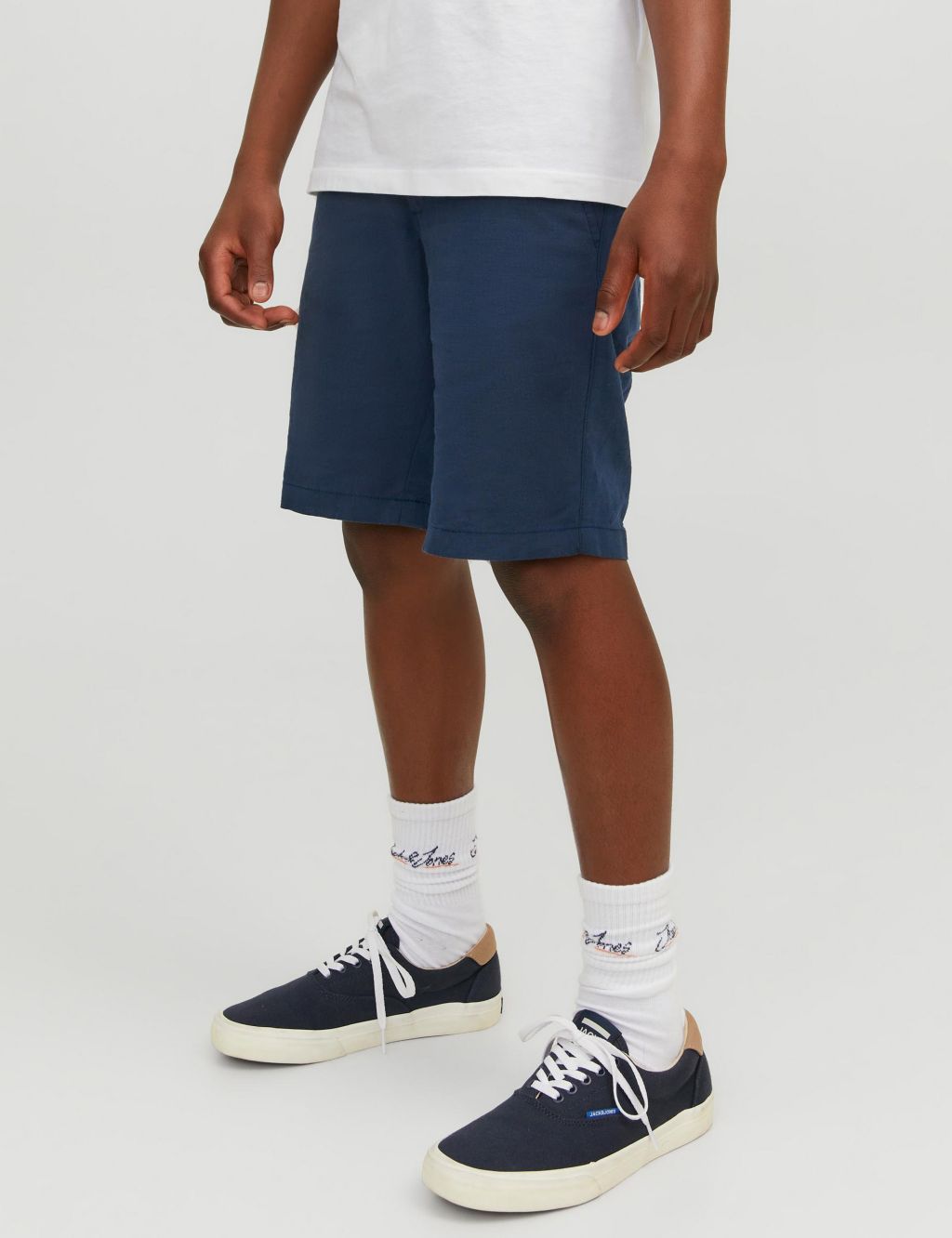 Cotton Rich Chino Shorts (8-16 Yrs) image 2