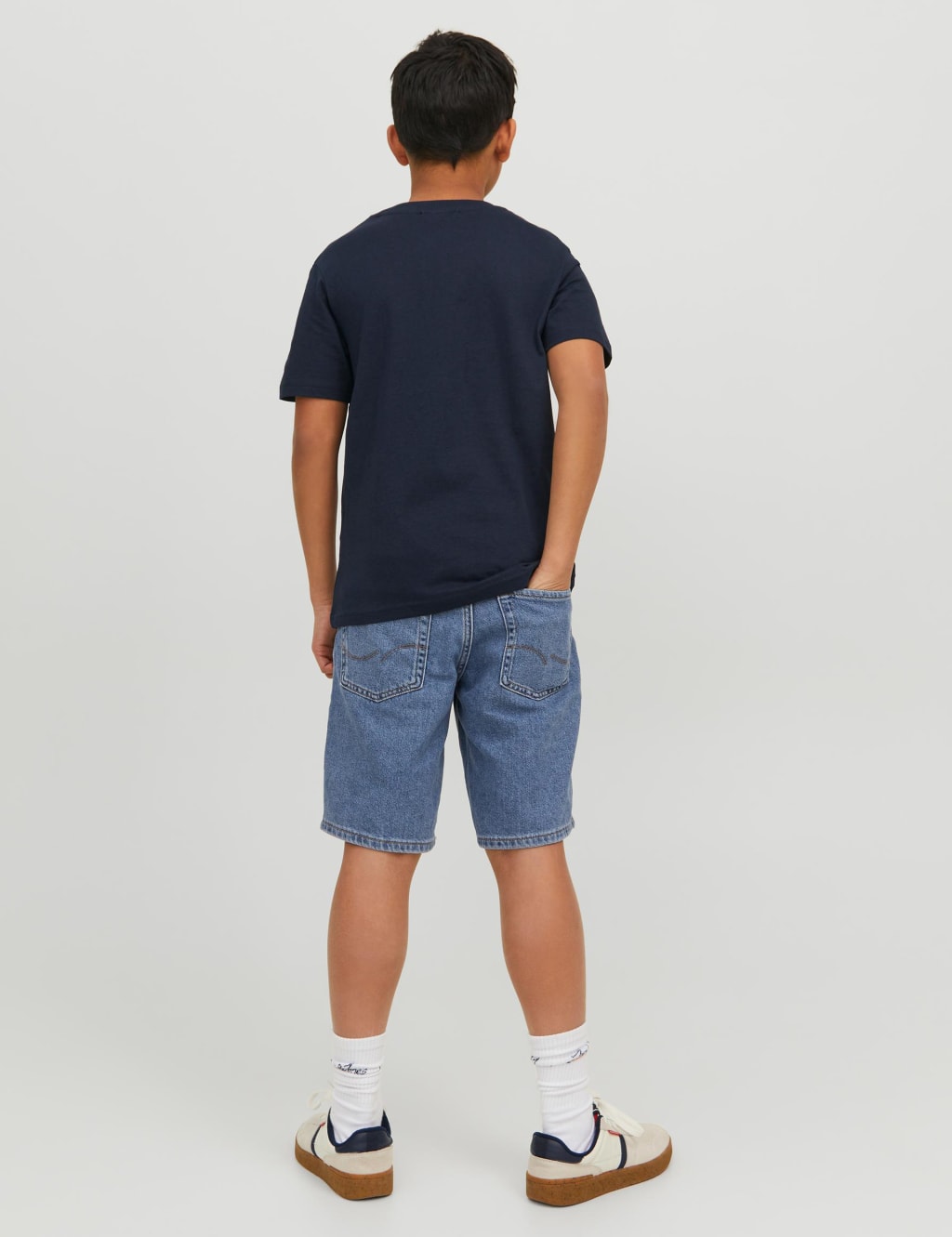 Denim Shorts (8-16 Yrs) image 3
