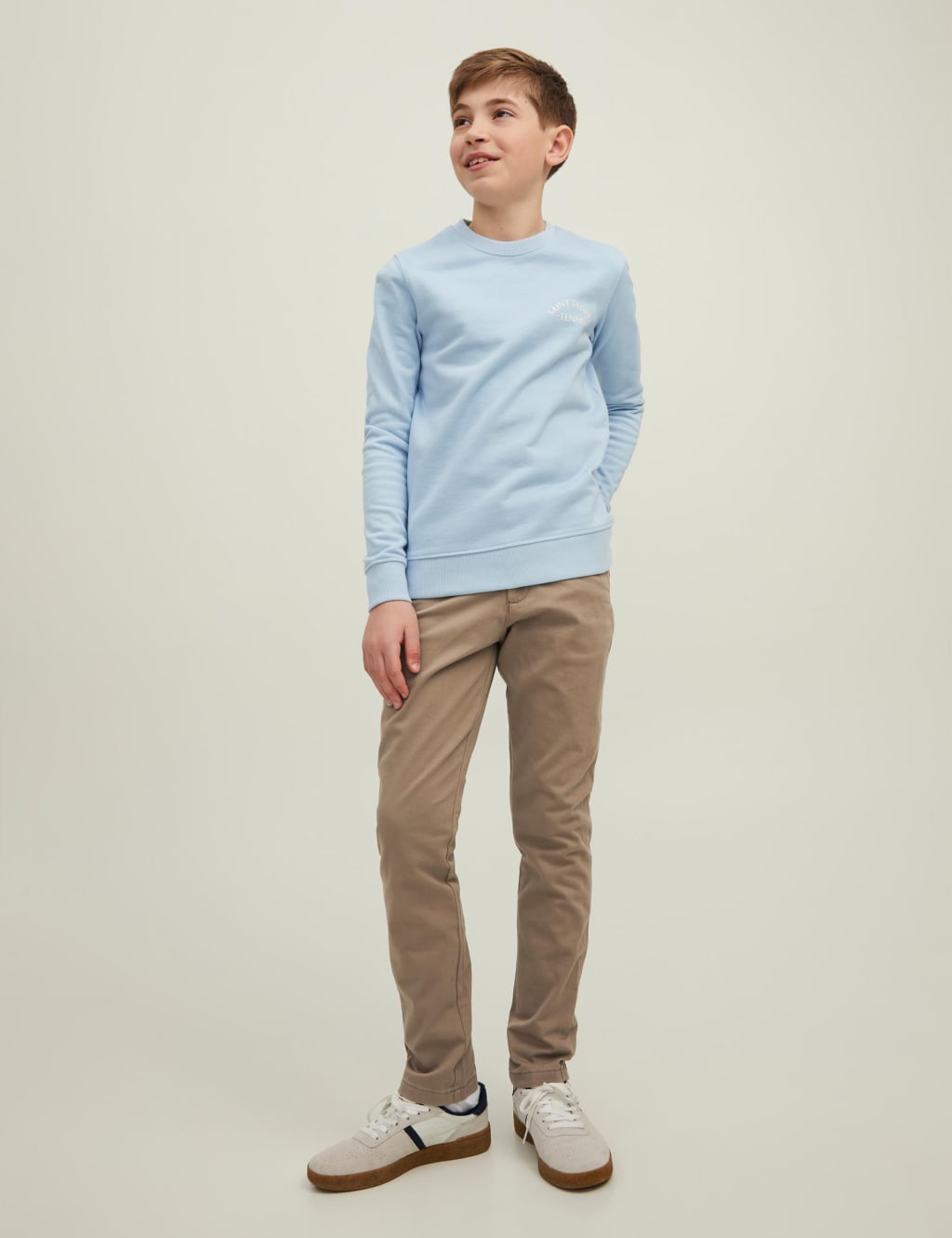 Slim Cotton Rich Chinos (8-16 Yrs) image 2