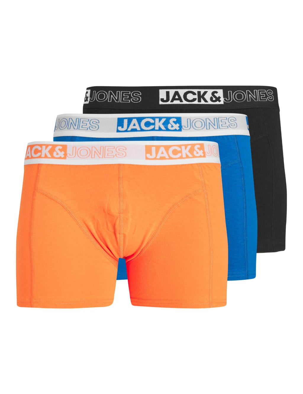 3pk Cotton Rich Trunks (8-16 Yrs) image 1
